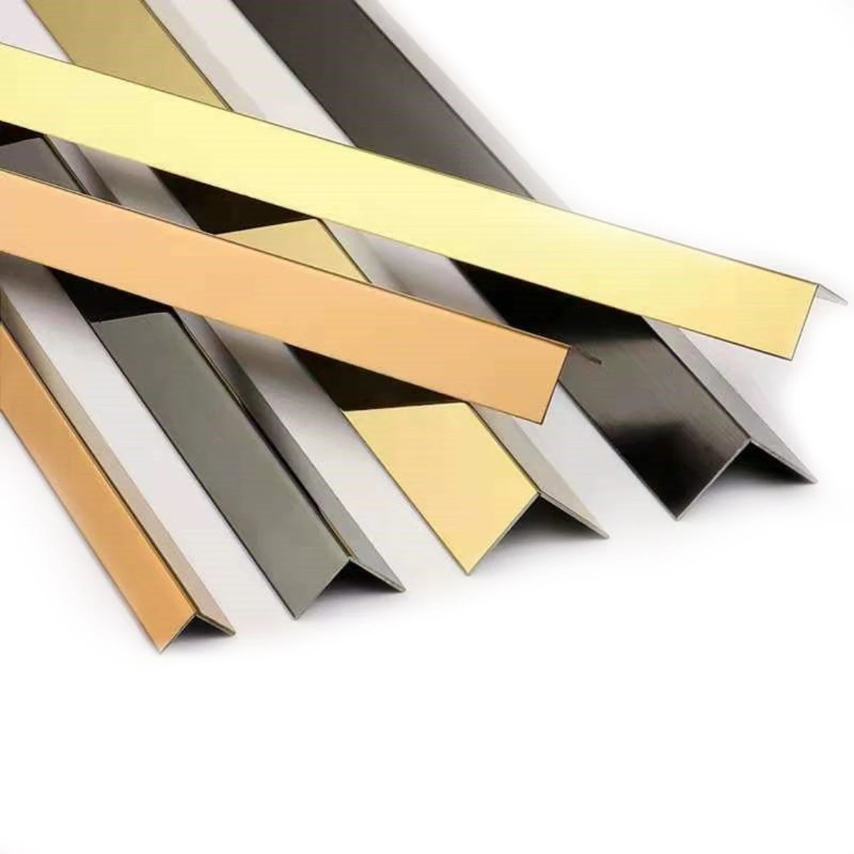 Hot Sale Straight Edge Angle Profile Aluminium L Shape Ceramic Tile Corner Trim For Corner Protection