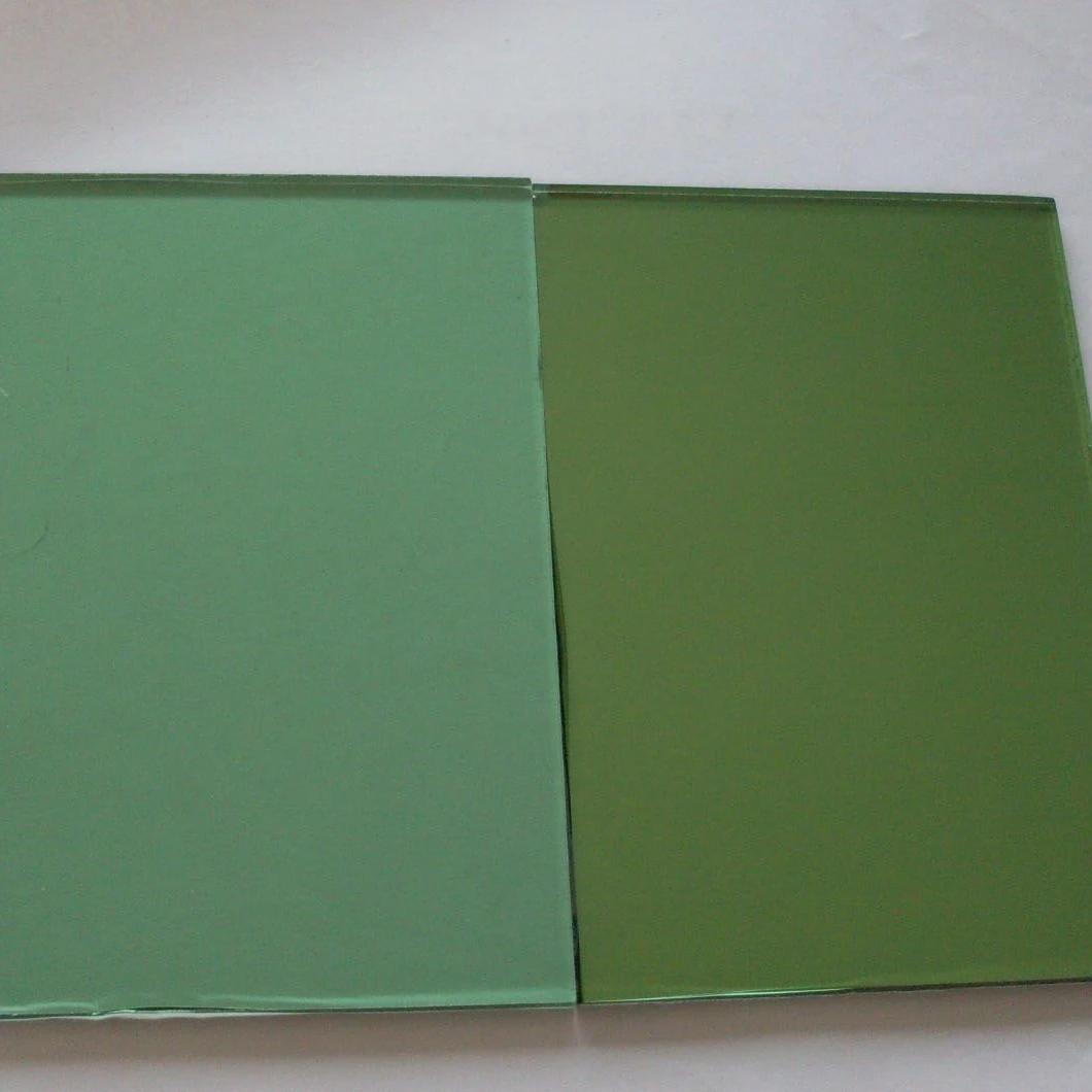 Tinted float glass Sheet Grey Green Reflective Glass for Decoration