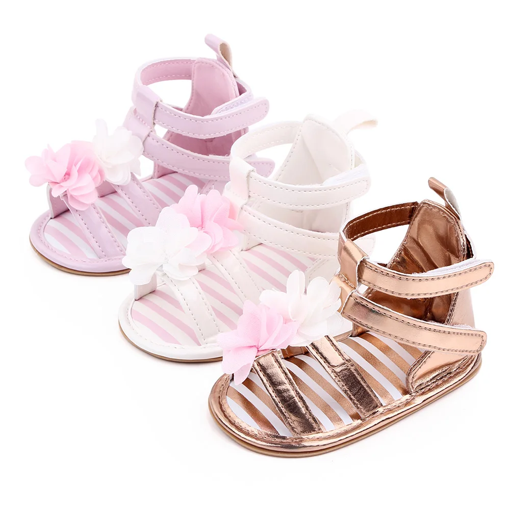New Style Flowers Girls Baby Sandals