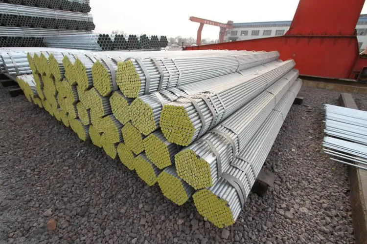 ASTM A53 gr.b труба из оцинкованной стали q235 сталь тестовый сертификат стальной трубы