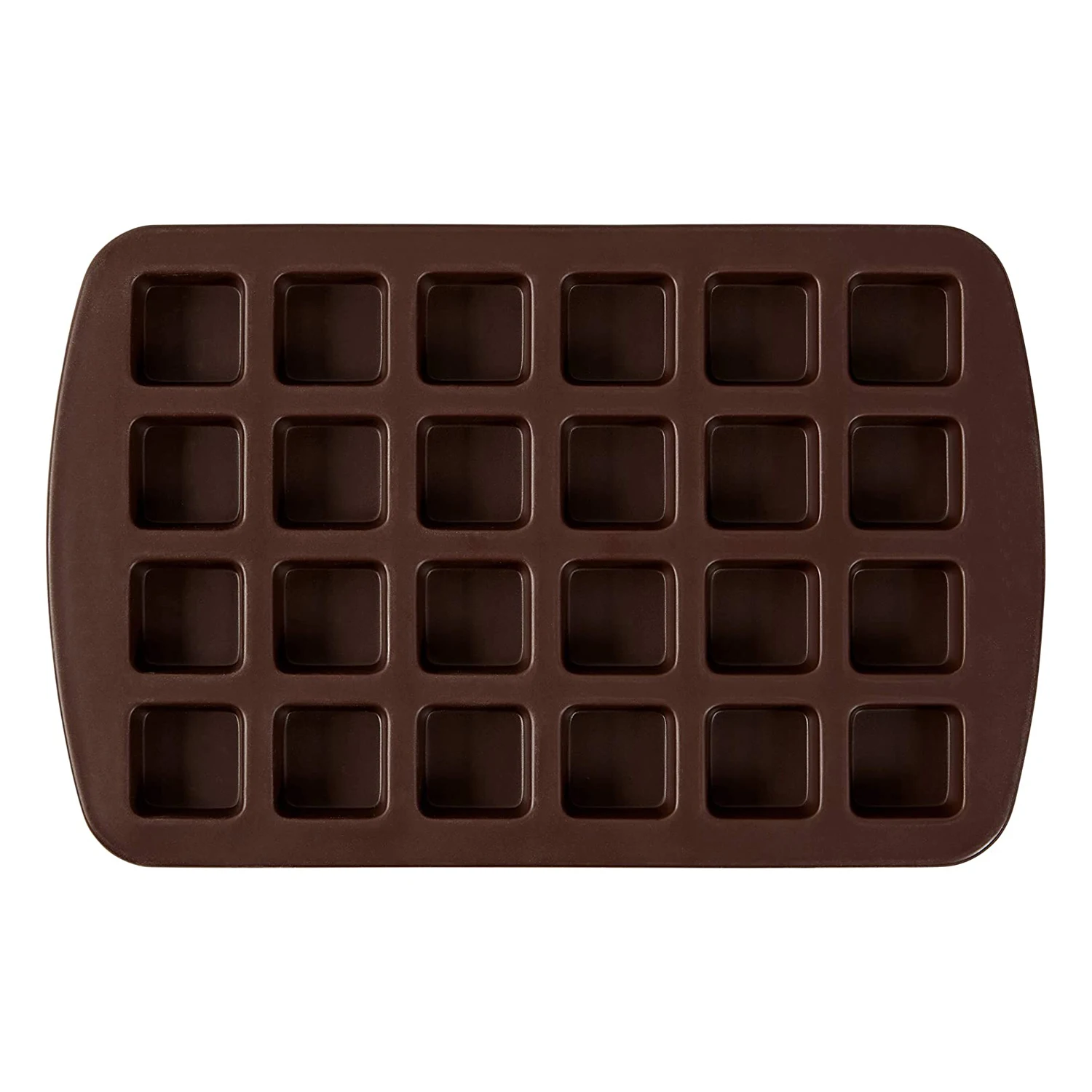 
Custom Bite-Size Brownie Squares Baking Silicone Fondant Chocolate Cake Mold 