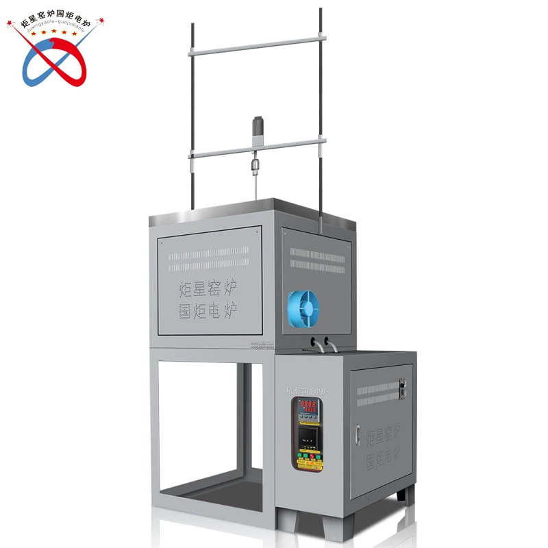 1600C  electric frit glass melting furnace