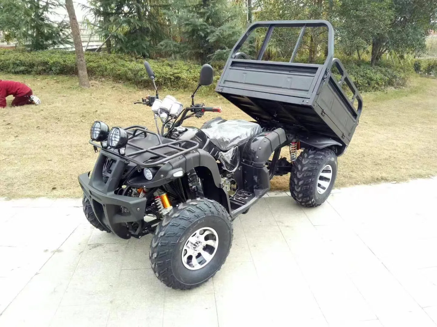 2024 The New Atv 200cc Wholesales Prices Adults Racing Bicycles Street 4 Wheel With Cargo