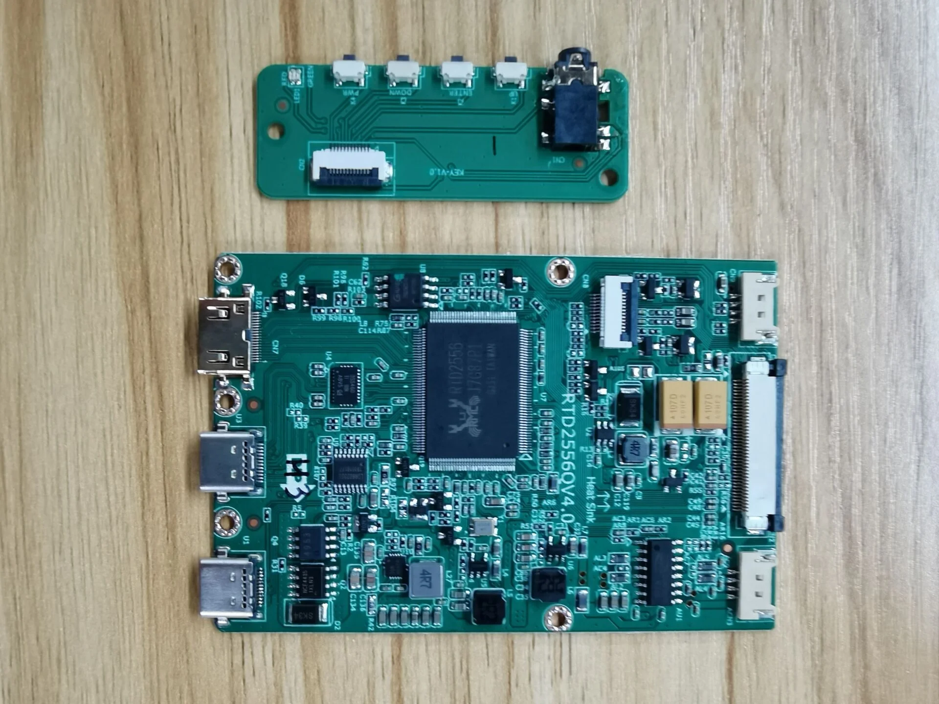  Плата контроллера RTD2556 типа C поддерживает Mini H D M I/Audio/10 1 