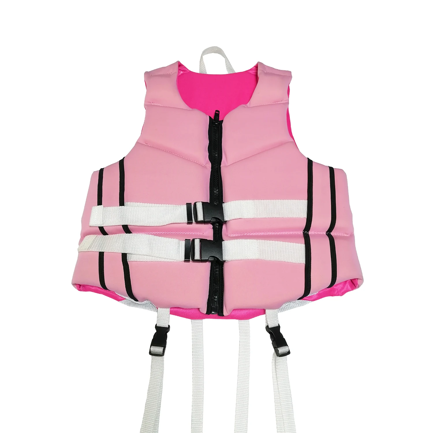 Pink Adult Buoyancy Floating Swim Vest Neoprene Life Jacket with Adjustable Safety Strap for Woman Paddle Boarding Kayaking