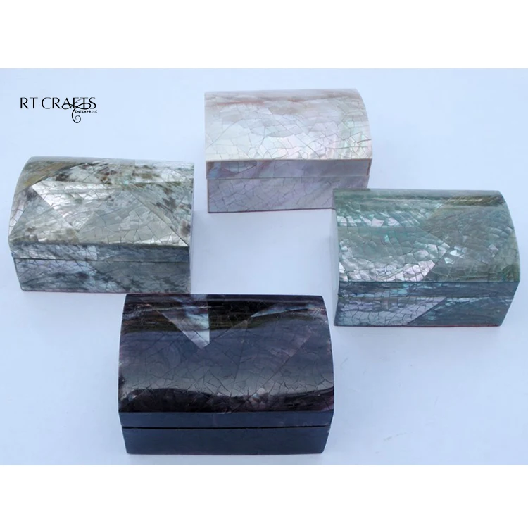 Natural Crafts MOP Jewelry boxJewelry case 100% Handmade Mother Of Pearl Jewelry Box From The Philippines