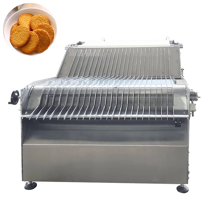 Best Seller Simple And Easy To Operate Soft And Hard Cookie Stacker Cookie Sorting Machine