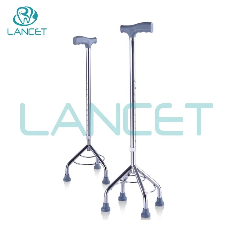 LANCET health care product four legs Aluminum Alloy elderly walking stick cane