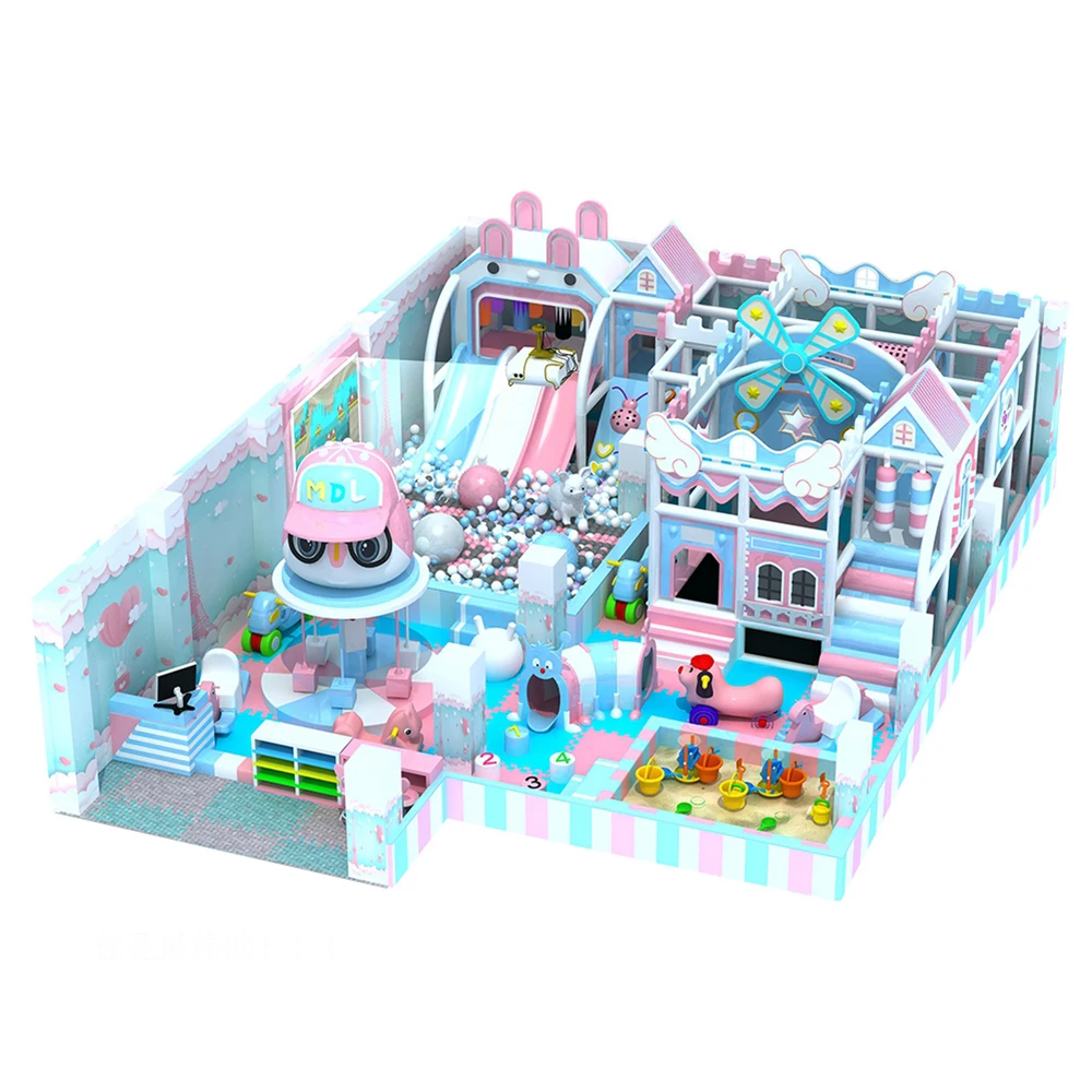 New Trend In Amusement Park Kids Indoor Playground Soft Play Equipment Toddler Indoor For Adults