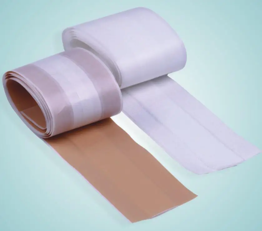 Текстильные медицинские Длинные Полоски клейкая повязка для повязки рулон разрезанный до размера Универсальный пластырь 6 см x 1 м 5