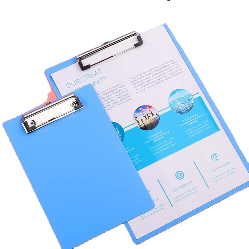
Custom Designed Office Stationery A4 A5 Clear Color Acrylic Clipboard 