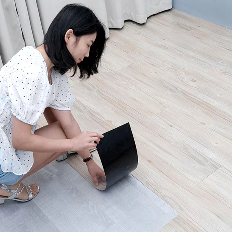 New Design easy install 4 5 6mm plastic flooring  pvc flooring for Home Office