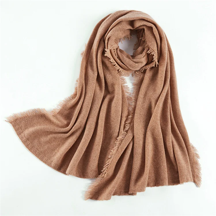 Fashion Versatile 100% Cashmere Scarf Ladies Warm Large Shawl Designer Winter Scarves