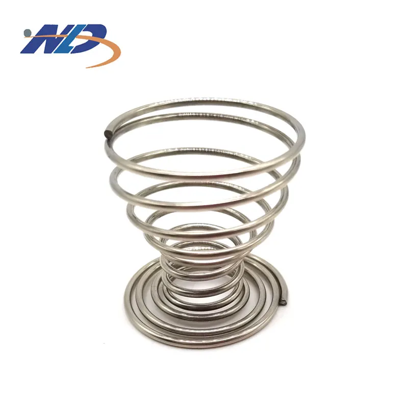 Custom Stainless Steel 3mm 10mm Conical Compression Ball Shape Big Egg Whisk Becane Spring