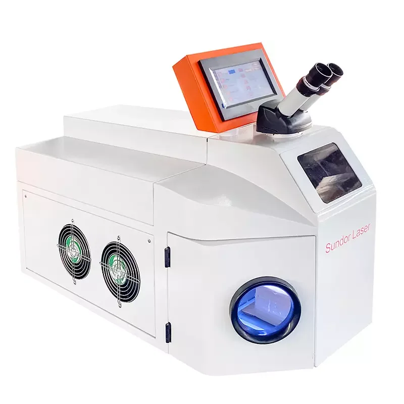 200w Yag Gold Silver Jewelry Repair Tabletop Laser Welder Spot Welding Machine