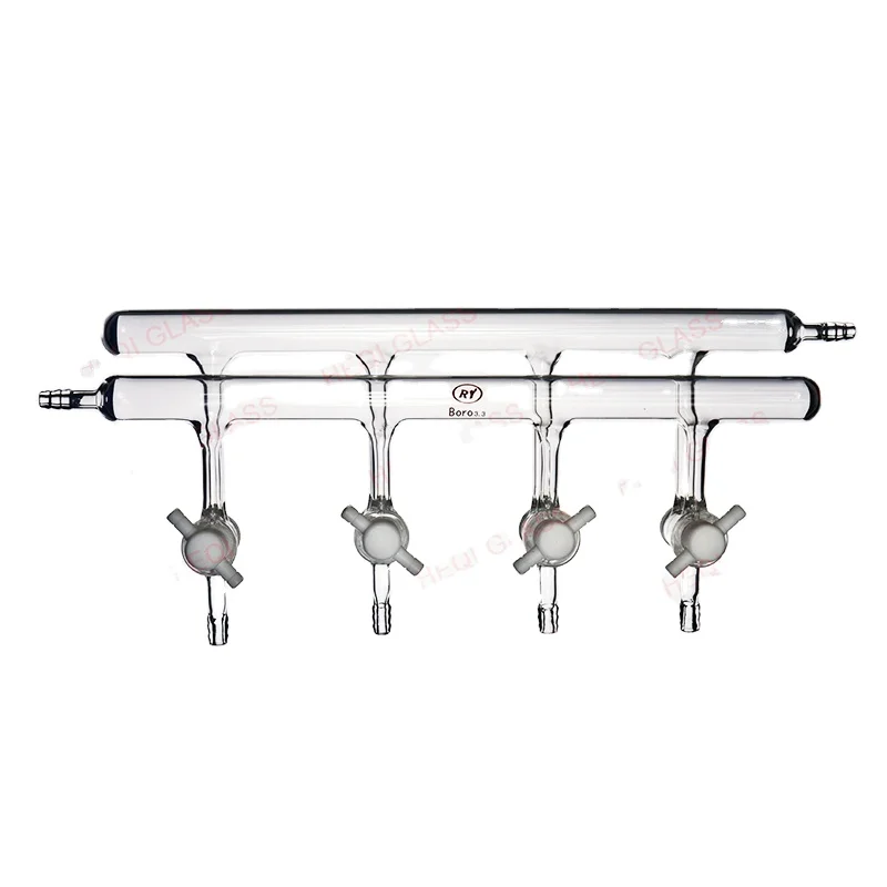 Поставка с завода в Китае, кран из ПТФЭ, двойной вакуумный коллектор