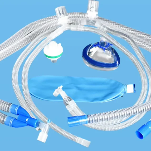 Medical Equipment Supplies Hospital Equipment Competitive Price Reusable Anesthesia Ventilator Breathing Circuit