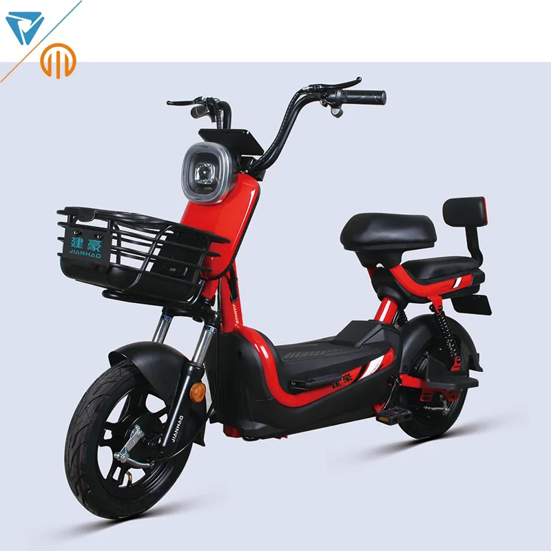 VIMODE long range  350W 500W battery electric moped with pedal