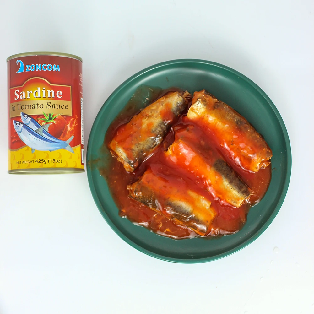 Customized OEM Brand Canned sardine at Competitive Price sardine in tomato sauce