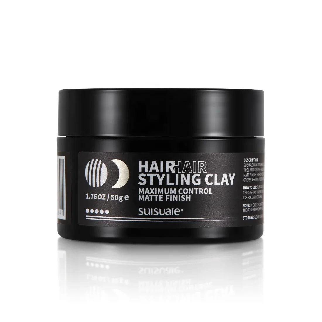 Hot Wholesale Private Label Custom Strong Hold Shine Pomade Easy to style Hair wax for man