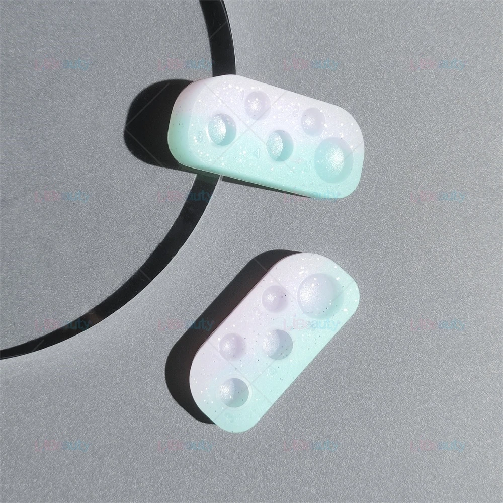 Silicone Reusable Lash and Brow Lift tint Lash lift Palette Wholesale Low MOQ Lash lifting Tools Brow tint Palette