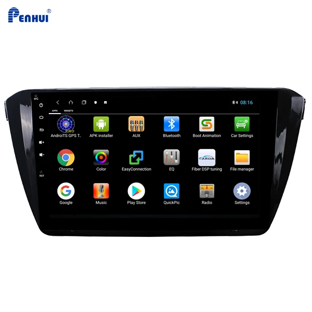 PENHUI 10 1 дюймов Android 8 ядер 4 Гб ОЗУ + 64 ПЗУ автомобильный мультимедийный процессор
