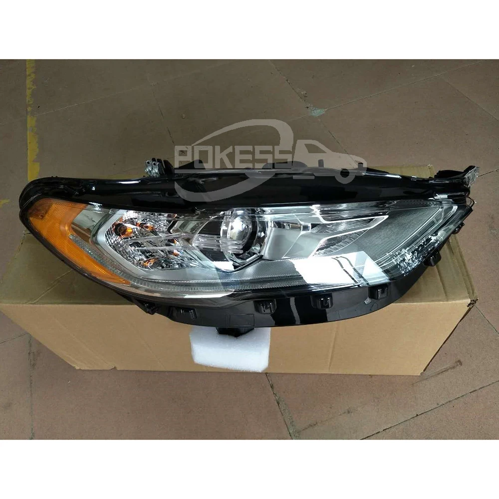 For Ford Mondeo Headlights Scheinwerfer HS7Z13008E HS7313W030AH Headlight Headlamp for Ford Fusion 2017-2019