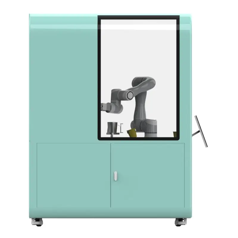Custom Coffee Vending Machine Fully Automatic Coffee Robot Vending Machine
