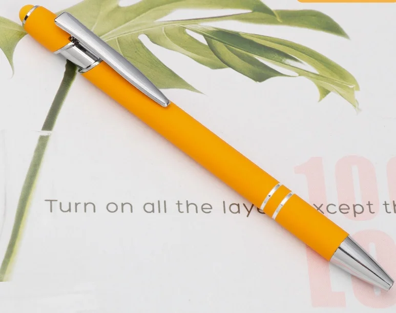 Metal ballpoint pen Capacitor pen Custom logo accepted