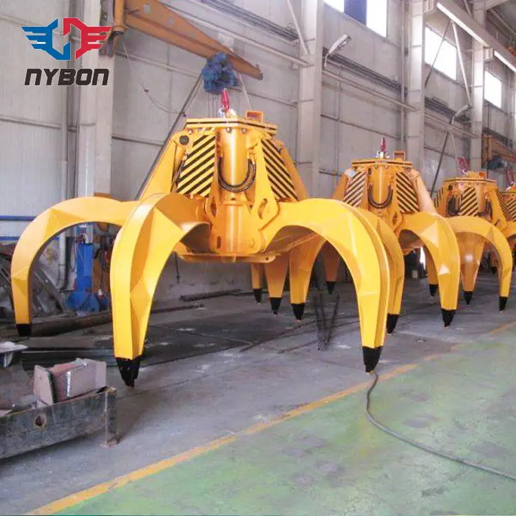 Versatile Excavator Crane Grab Bucket for Efficient Machinery Operations