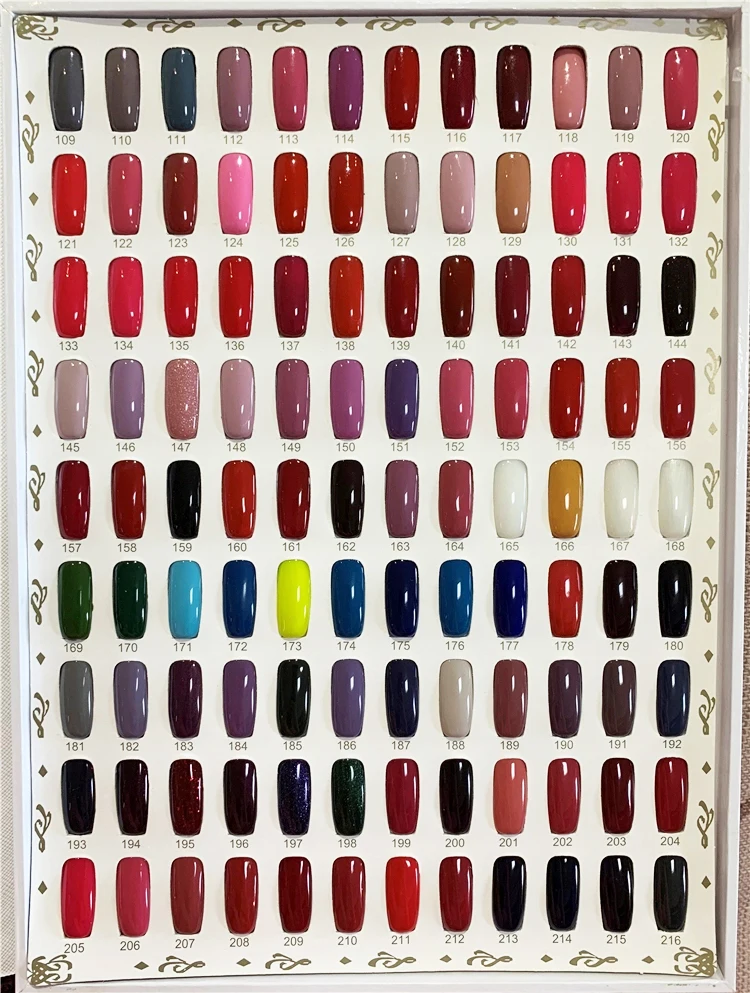 Набор гель-лаков для ногтей Фирменная этикетка нетоксичный непромокаемый дышащий Профессиональный лак для ногтей