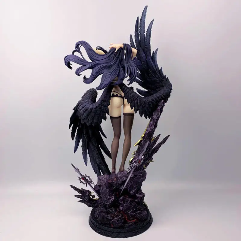 High Quality Albedo GK Full Plan King of the Undead Figure Statue Anime Peripheral Gift Ornament sexy girl figure