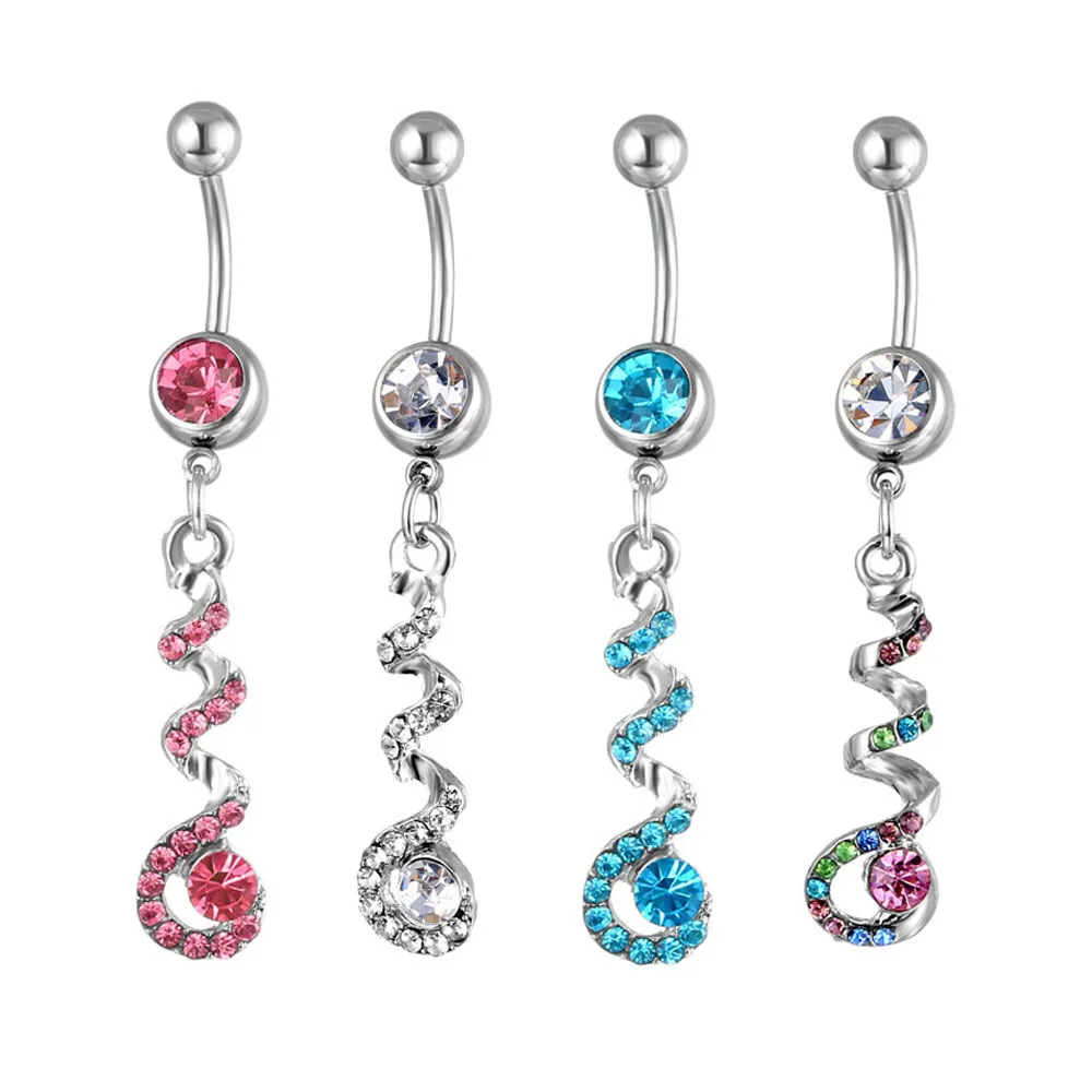Hot hot sexi popular moon and star american new belly button ring belly button whole sale piercing jewelry