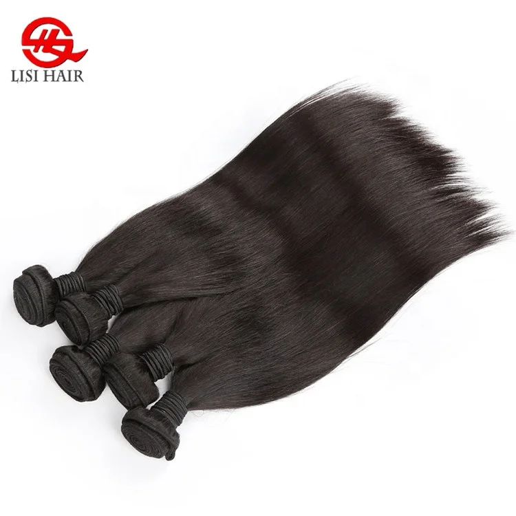 Brazilian 9a Full Head Straight Hair Thick End Clicks Hair Extensions Beauty Supply Store Brazilian Hair