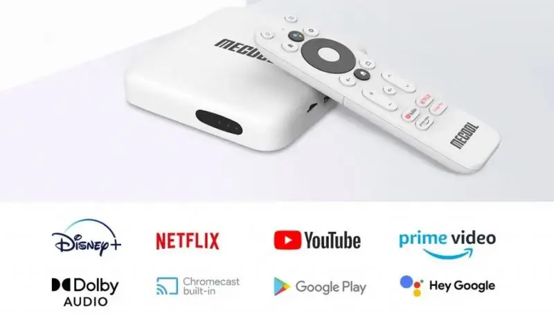 Netflix Сертифицированный km2 ТВ коробка mecool android 10