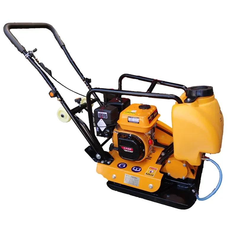 Manufacturer Portable Plate Tamper Compactor Rammer Manual Vibrating Design