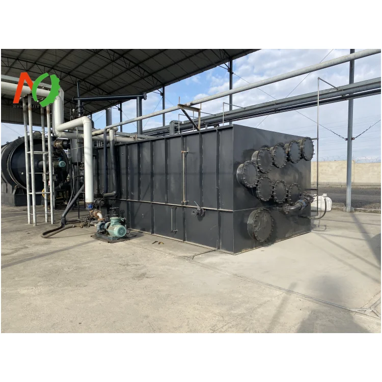 Continuous Rubber Pyrolysis Waste Tyre Pyrolysis Plant Foem Mingjie