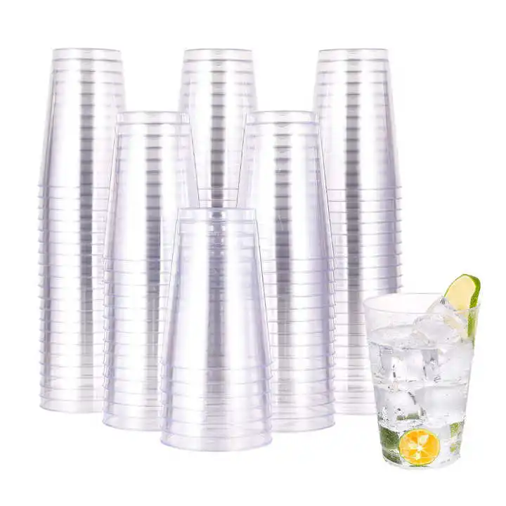Wholesale Custom biodegradable compostable bio pla bubble tea coffee cold clear cups biodegradable