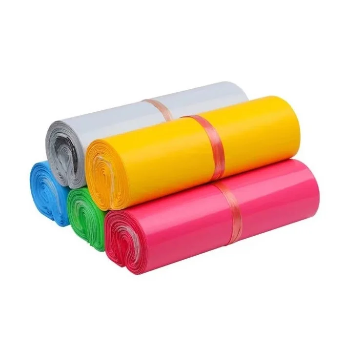 Recyclable Waterproof Custom Mailing Shipping Express Mail Bags Strong Adhesive LDPE PE Courier Strong Adhesive Poly mailer bag