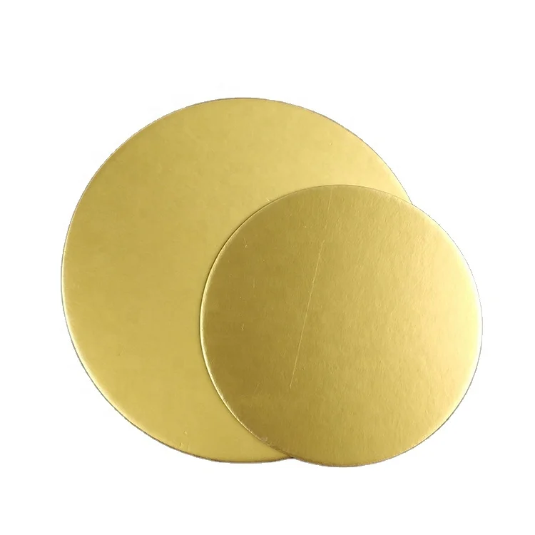 
10 Inch 12 Inch Cardboard Thick Corrugated Mini Square Round Food Paper Cakeboard Golden Silver White Cake Base Drum Cake Board 