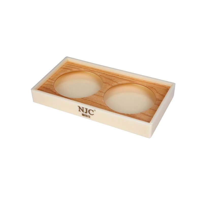
2020 China Acrylic Bamboo Finished Cup Coaster Guest Room 5 Star Hotel 