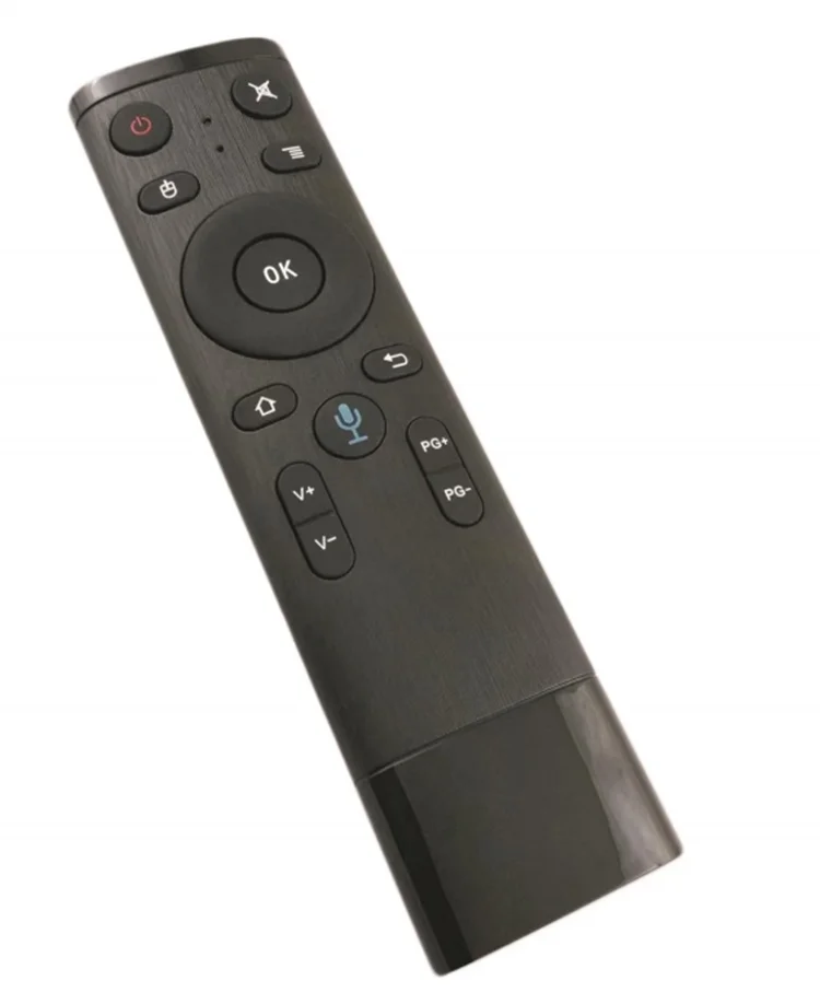 Умный пульт дистанционного управления Q5 Voice с USB-приемником 2,4 ГГц, беспроводной микрофон, воздушная мышь, Универсальный Android для ТВ-приставки Android, ПК
