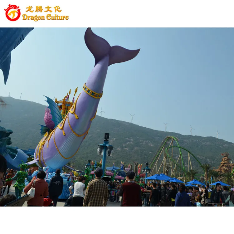 Amusement Park Outdoor Playground Decorative Parade float for Event