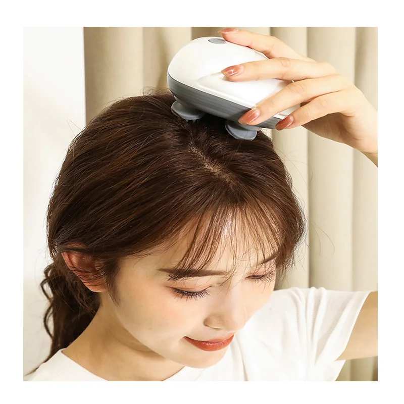 Electric Cat Massager  Health Care Relax Shoulder Neck Deep Tissue Head Scalp Massage Kneading Vibrating Device Body Massager