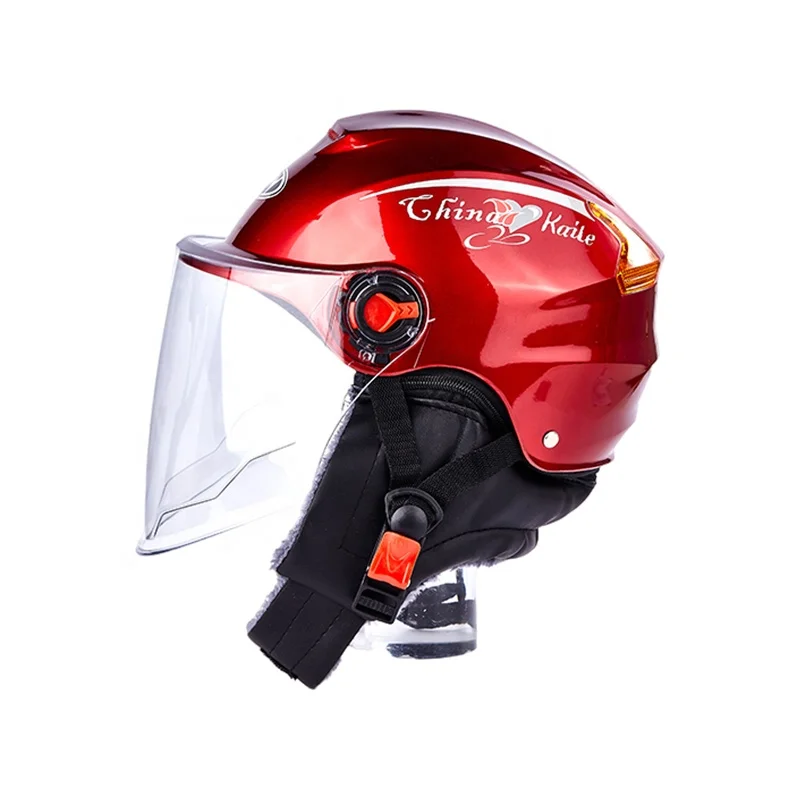 Hot Selling Half Face Motorcycle  Riding Helmet With Eps Inner Lining And Detachable Scarf  For Adults Motorcycle