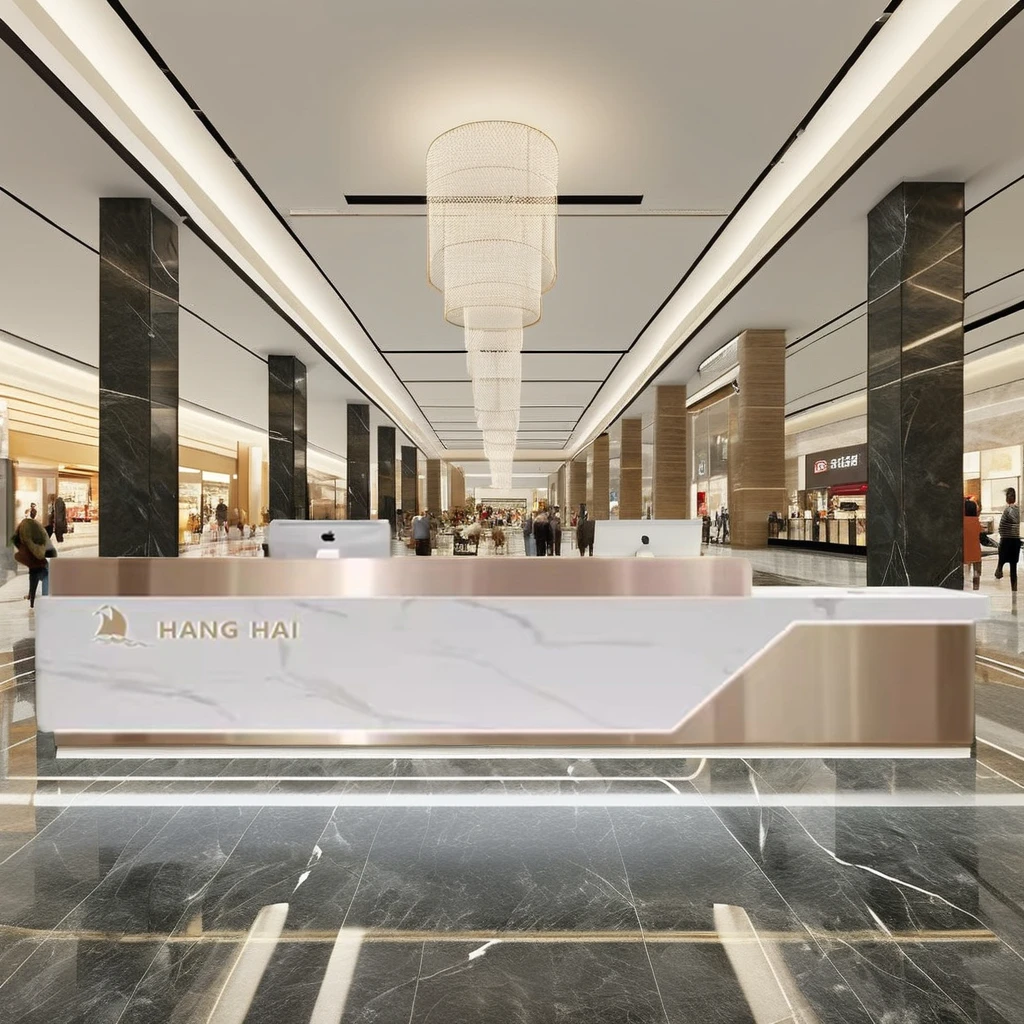 Luxury Modern White Reception Desk for Office Beauty Salon Nail Spa Company Lobby-for Hotels Front Counter Desk Wood Material