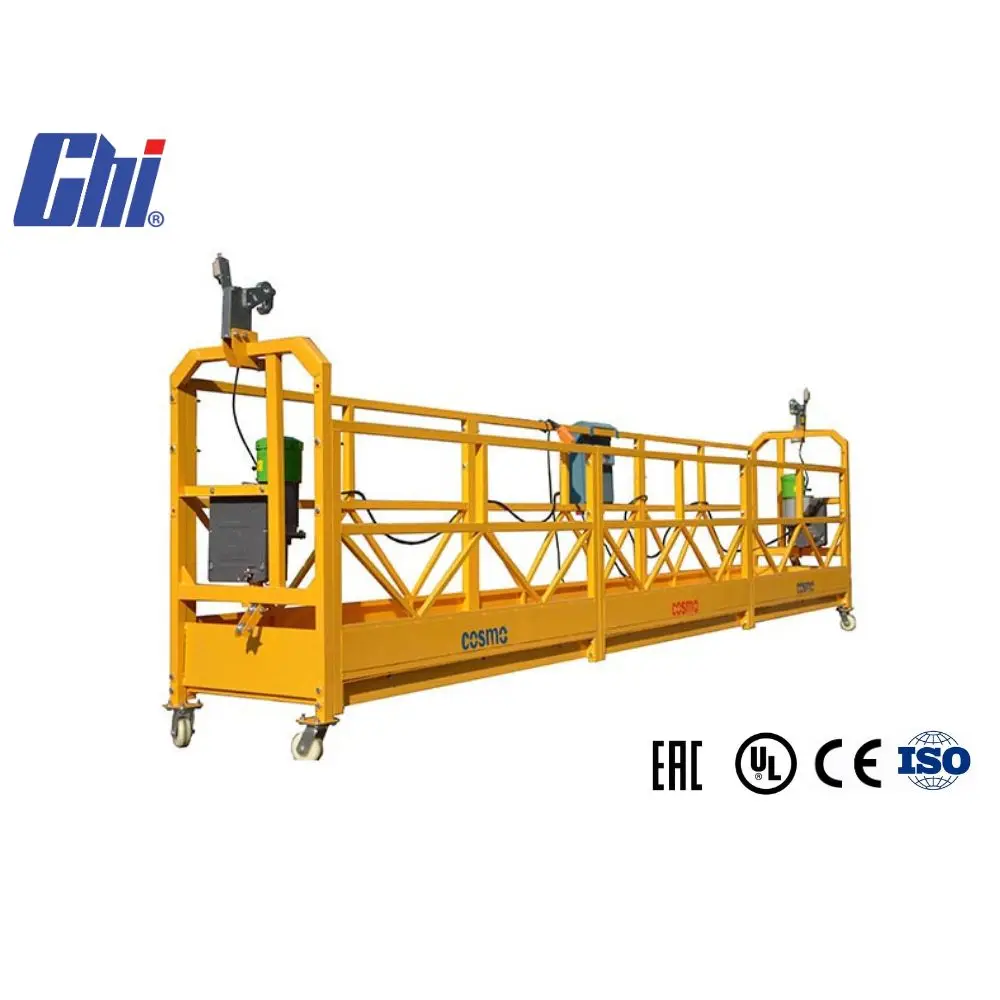 ZLP630 aluminum alloy suspended platform,bracket, steel facade access system,hanging suspended cradle platform