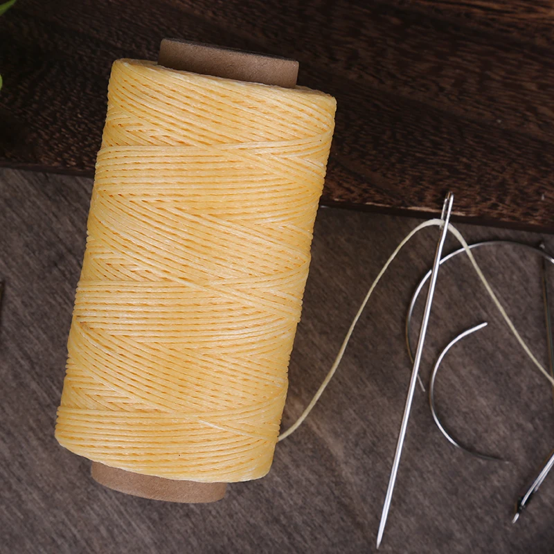 Multicolor Leather Sewing Waxed Thread Practical Long Stitching Thread For Leather Craft