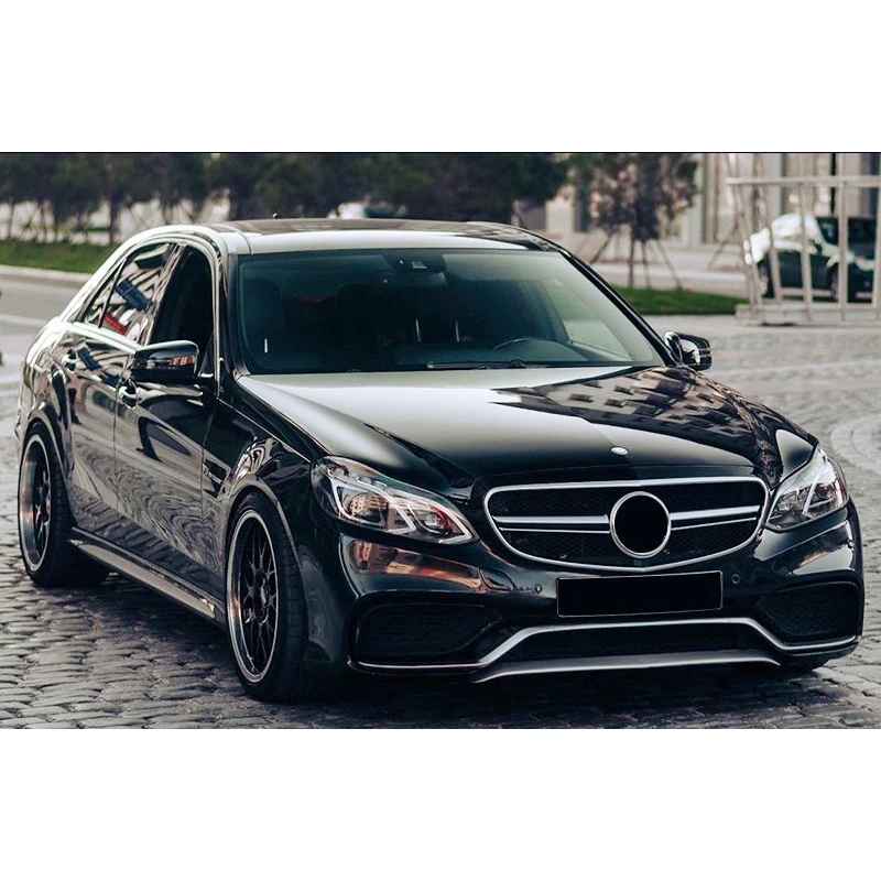 Hot Selling Car Modification Bumper Grille Upgrade Body Kit For Mercedes-Benz E-Class W212 Late Change To E63 AMG 2010-2015