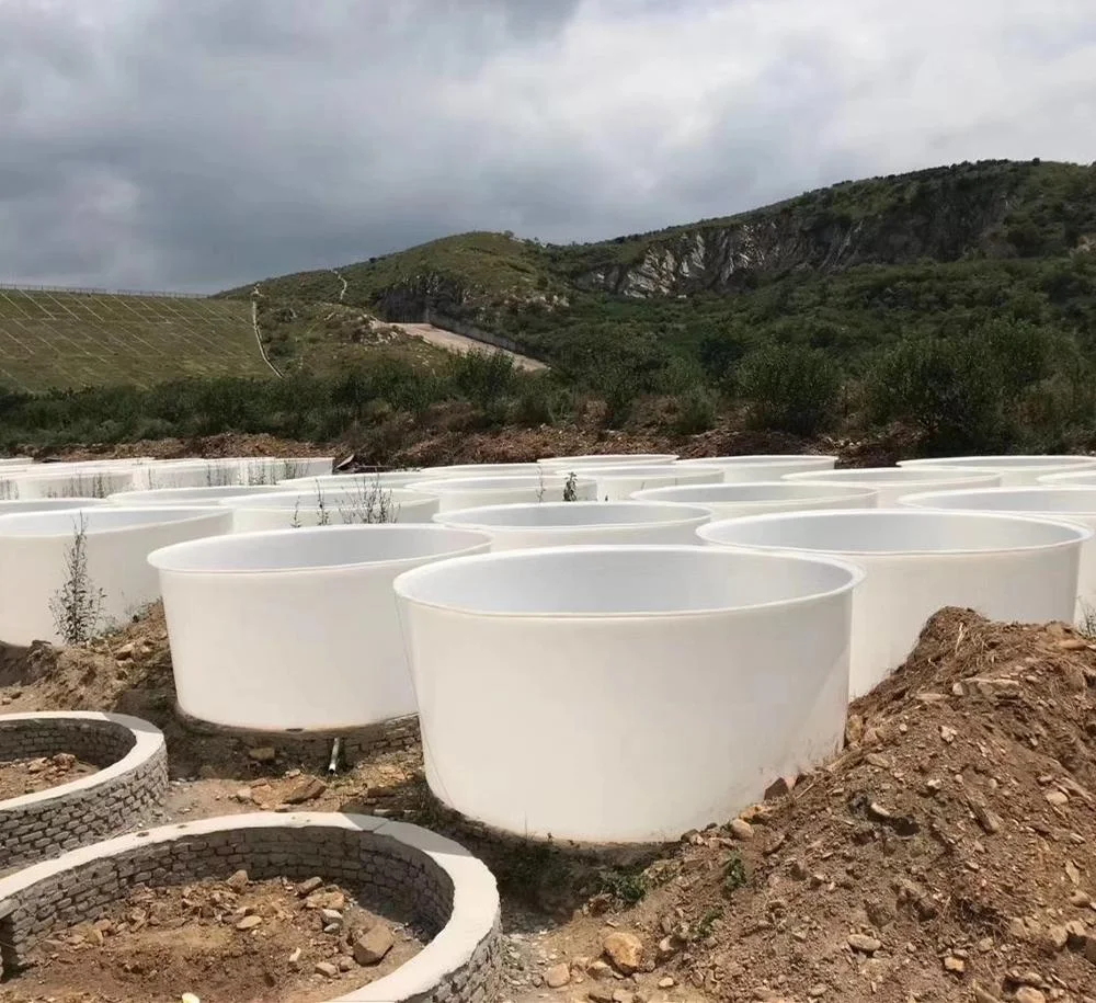 Polyethylene blue flexible plastic aquarium koi fish tank size china supplier